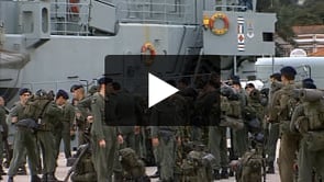 Embarque de Fuzileiros e saída da BNL do NRP Baptista de Andrade para Exercício PHIBEX