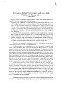 Towards European Union and Asia 2000 (What role for external actors) (Rumo à União Europeia e Ásia 2000 (Que papel para os atores externos)), por Emil Salim