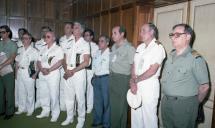 Visita do estágio Interforças ao chefe do Estado Maior General das Forças Armadas (CEMGFA), general Melo Egídio.