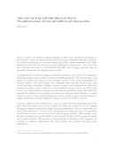 The cost of war and the price of peace: The political economy of crime and conflict in sub-Saharan Africa (O custo da guerra e o preço da paz: A economia política do crime e do conflito na África subsariana), por Mark Shaw