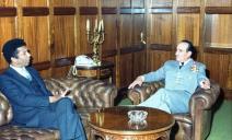 Cumprimentos do embaixador de Cabo Verde, Cursino Fontes ao chefe do Estado Maior General das Forças Armadas (CEMGFA), general Melo Egídio.