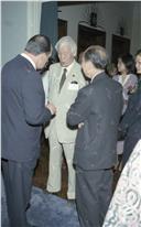 Jantar da Associação Comercial de Macau, em São Julião da Barra, com a presença do chefe do Estado Maior General das Forças Armadas (CEMGFA), general Melo Egídio.