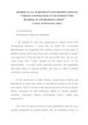 Turkish contribution to the diversity and richness of the enlarged Europe (A contribuição turca para a diversidade e riqueza de uma Europa alargada), por Mehmet Aydin