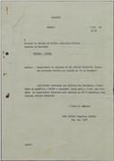 Requerimentos apresentados por deputados à Assembleia Constituinte enviados ao Gabinete do Chefe do Estado Maior General das Forças Armadas (CEMGFA). 
