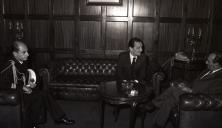 Visita do embaixador de França ao chefe do Estado Maior General das Forças Armadas (CEMGFA), general Melo Egídio.