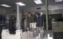 Visita do tenente-general O' Sullivan às Oficinas Gerais de Material Aeronáutico (OGMA).