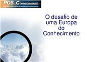 Apresentação - O desafio de uma Europa do Conhecimento, de IEEI.