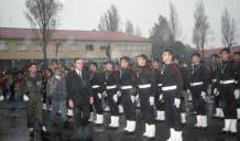 Comemoração do 25 de Novembro em 1985 no Regimento de Artilharia de Lisboa (RALIS).