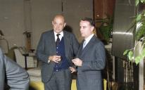 Receção do II Colóquio de Imprensa Militar, oferecida pelo chefe do Estado Maior General das Forças Armadas (CEMGFA), general Lemos Ferreira, em Monsanto.