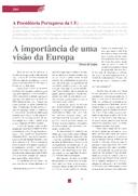 A importância de uma visão da Europa, por Teresa de Sousa