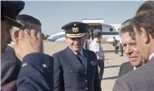 Regresso da reunião da NATO em Bruxelas do ministro da Defesa Nacional, Leonardo Ribeiro de Almeida, e do chefe do Estado Maior General das Forças Armadas (CEMGFA), general Lemos Ferreira.