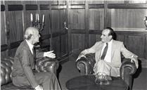 Receção do chefe do Estado Maior General das Forças Armadas (CEMGFA), general Melo Egídio a visita.
