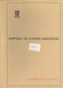 Simpósio de Contra-Subversão: sugestões das comissões, Angola, 2º vol.