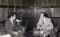 Visita do embaixador da Coreia ao chefe do Estado Maior General das Forças Armadas (CEMGFA), general Melo Egídio.