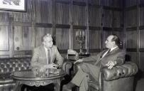 Visita do embaixador da Argentina ao chefe do Estado Maior General das Forças Armadas (CEMGFA), general Melo Egídio.