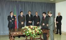 Tomada de posse do diretor do Serviço de Informações Estratégicas de Defesa e Militares (SIEDM), Caimoto Duarte e dos diretores-adjuntos.