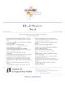 Report EU-25 WATCH N.6 (Relatório EU-25 WATCH N.6), por Institut für Europäische Politik (ed.).