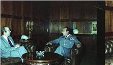 Receção de convidado pelo chefe do Estado Maior General das Forças Armadas (CEMGFA), general Melo Egídio.