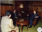 Visita de cortesia do embaixador de Itália, Giovanni Battistini, chefe do Estado Maior General das Forças Armadas (CEMGFA), general Lemos Ferreira.