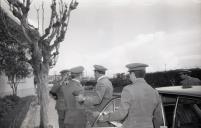 Visita do chefe do Estado Maior General das Forças Armadas (CEMGFA), general Melo Egídio, ao Lar Académico Militar.