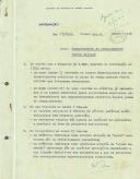 Financiamento do reequipamento fabril militar entre 1954 a 1956.