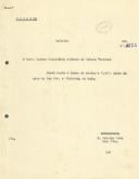 Despachos do ministro [da Defesa Santos Costa] para o Secretariado-Geral da Defesa Nacional e determinações do chefe do Gabinete, 1955.