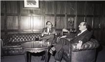 Visita do embaixador de Cuba ao chefe do Estado Maior General das Forças Armadas (CEMGFA), general Melo Egídio.