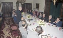 Despedida do almirante Machado e Moura da Divisão de Informações e Relações Públicas (DIRP) do Estado Maior General das Forças Armadas (EMGFA).
