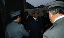Visita aos hospitais militares de Lisboa do chefe do Estado Maior General das Forças Armadas (CEMGFA), general Melo Egídio.