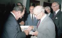 Visita do general John W. Wesseyir ao chefe do Estado Maior General das Forças Armadas (CEMGFA), general Melo Egídio.