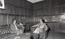Cumprimentos do embaixador da Argélia ao chefe do Estado Maior General das Forças Armadas (CEMGFA), general Melo Egídio.