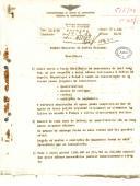 Estudo sobre os meios aéreos para a defesa de Angola, Moçambique e Guiné, de 1961.