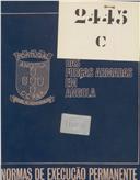 Normas de Execução Permanente do Gabinete de Tropas Irregulares do Comando Chefe das Forças Armadas de Angola (CCFAA): normas reguladoras da diretiva 3/72/TI Tropas Especiais.