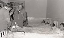 Visita do chefe do Estado Maior General das Forças Armadas (CEMGFA), general Melo Egídio, ao Hospital Militar de Évora (continuação).