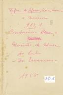 Conferência com o ministro da África do Sul, F. C. Erasmus.