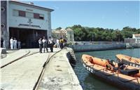 Visita do secretário de Estado Adjunto da Defesa junto ao Instituo de Socorros a Náufragos (ISN) para entrega de embarcações.