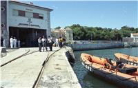 Visita do SEAMDN para entrega de embarcações ao ISN.