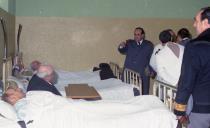 Visita do chefe do Estado Maior General das Forças Armadas (CEMGFA), general melo Egídio, aos Hospitais Militares do Porto.