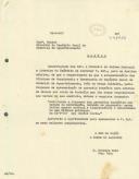 Aquisição de equipamento para a Fábrica de Braço de Prata em 1956 e 1957.