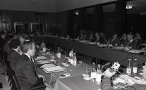 10ª Reunião dos Secretários de Estado do Grupo Industrial Europeu de Programas, presidida pelo chefe do Estado Maior General das Forças Armadas (CEMGFA), general Melo Egídio.