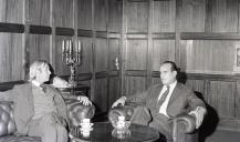 Visita do embaixador da Holanda ao chefe do Estado Maior General das Forças Armadas (CEMGFA), general Melo Egídio.