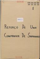 Reforço de uma companhia de sapadores ao Comando Territorial Independente doa Guiné (CTIG).