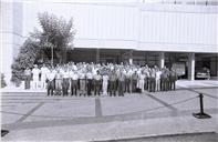 Curso de oficiais no Instituto de Defesa Nacional.