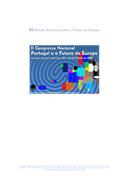 Caderno do Grupo I – Valores, Objetivos e Políticas da União - II Congresso Nacional “Portugal e o futuro da Europa” (coord.), de Bruno Cardoso Reis.