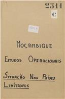 Estudos operacionais de Moçambique: situação nos países limítrofes.
