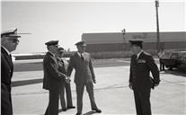 Chegada do chefe do Estado Maior General das Forças Armadas (CEMGFA), general Lemos Ferreira, ao aeroporto de Lisboa.
