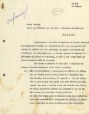 Plano Geral de Reequipamento [para futuras fábricas de produção de pólvora], de 1952.