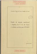 Estudo da situação operacional e logística do teatro de operações da Guiné e evolução prevista para 1970-1971, pelo Comando Chefe das Forças Armadas da Guiné.