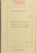 Estudo da situação operacional e logística do teatro de operações da Guiné e evolução prevista para 1970-1971, pelo Comando Chefe das Forças Armadas da Guiné.