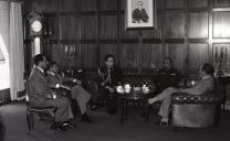 Visita do adido militar mexicano ao chefe do Estado Maior General das Forças Armadas (CEMGFA), general Melo Egídio. 